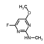 CAS#: 130687-29-5， 4-Fluoro-6-Methoxy-N-Methyl-2-Pyrimidinamine