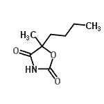 CAS#: 130689-73-5， 5-Butyl-5-Methyl-1,3-Oxazolidine-2,4-Dione