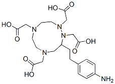 CAS#: 130707-75-4， 4-(4-Aminophenyl)-2-[4,7,10-Tris(Carboxymethyl)-1,4,7,10-Tetrazacyclododec-1-Yl]Butanoic Acid