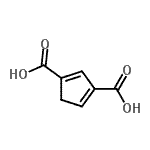 CAS#: 130708-70-2， 1,3-Cyclopentadiene-1,3-Dicarboxylic Acid