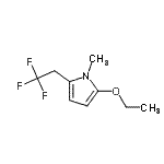 CAS#: 130719-83-4， 2-Ethoxy-1-Methyl-5-(2,2,2-Trifluoroethyl)-1H-Pyrrole