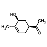 CAS#: 130814-92-5， 1-[(1S,5S)-5-Hydroxy-4-Methyl-3-Cyclohexen-1-Yl]Ethanone