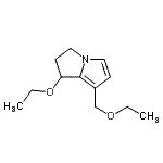 CAS#: 130816-05-6， 1-Ethoxy-7-(Ethoxymethyl)-2,3-Dihydro-1H-Pyrrolizine