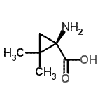 CAS#: 130930-43-7， (1R)-1-Amino-2,2-Dimethylcyclopropanecarboxylic Acid