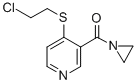 CAS#: 13096-21-4， Aziridin-1-Yl-[4-(2-Chloroethylsulfanyl)Pyridin-3-Yl]Methanone