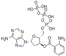 CAS#: 130996-25-7， [(2R,3S,5R)-5-(6-Aminopurin-9-Yl)-2-[[Hydroxy-(Hydroxy-Phosphonooxyphosphoryl)Oxyphosphoryl]Oxymethyl]Oxolan-3-Yl] 2-Aminobenzoate
