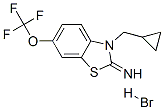 CAS#: 130997-66-9， 3-(Cyclopropylmethyl)-6-(Trifluoromethoxy)-1,3-Benzothiazol-2-Imine Hydrobromide