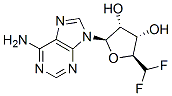 CAS#: 131077-98-0， (2R,3R,4S,5S)-2-(6-Aminopurin-9-Yl)-5-(Difluoromethyl)Oxolane-3,4-Diol