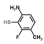 CAS#: 131105-94-7， 6-Amino-2-Fluoro-3-Methylbenzenethiol