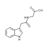 CAS#: 13113-08-1， N-(1H-Indol-3-Ylacetyl)Glycine
