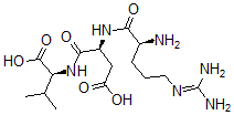 CAS#: 131134-25-3， L-Arginyl-L-a-aspartyl-L-Valine
