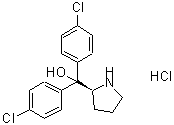 CAS#: 131180-61-5， Bis(3,5-Dichlorophenyl)[(2R)-2-Pyrrolidinyl]Methanol Hydrochloride (1:1)