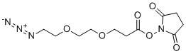 CAS#: 1312309-64-0， Azido-PEG2-NHS ester