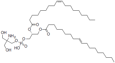 CAS#: 131235-28-4， [(2R)-3-[[2-Amino-3-Hydroxy-2-(Hydroxymethyl)Propoxy]-Hydroxyphosphoryl]Oxy-2-[(Z)-Octadec-9-Enoyl]Oxypropyl] (E)-Octadec-9-Enoate