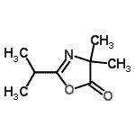 CAS#: 131236-78-7， 2-Isopropyl-4,4-Dimethyl-1,3-Oxazol-5(4H)-One