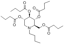 CAS#: 131262-82-3， [(2R,3R,4R,5S)-4,5-Di(Butanoyloxy)-2-(Butanoyloxymethyl)-1-Butylpiperidin-3-Yl] Butanoate