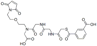 CAS#: 131274-04-9， 3-[2-[[2-[[2-[[2-[2-[2-(2,5-Dioxopyrrol-1-Yl)Ethoxy]Ethoxy]-2-Oxoethyl]Amino]-2-Oxoethyl]Amino]-2-Oxoethyl]Amino]-2-Oxoethyl]Sulfanylcarbonylbenzoic Acid