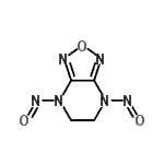 CAS#: 131357-57-8， 4,7-Dinitroso-4,5,6,7-Tetrahydro[1,2,5]Oxadiazolo[3,4-b]Pyrazine