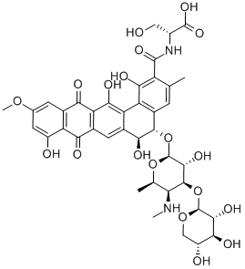 CAS#: 131426-58-9， Pradimicin FA-1