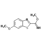 CAS#: 131474-36-7， Methyl 6-Methoxy-1,3-Benzothiazole-2-Carboximidate