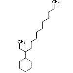 CAS#: 13151-88-7， 3-Tridecanylcyclohexane