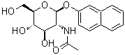 CAS#: 131531-82-3， 2-Naphthyl 2-Acetamido-2-Deoxy-beta-D-Glucopyranoside