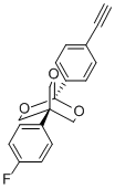 CAS#: 131541-24-7， 4-(4-Ethynylphenyl)-1-(4-Fluorophenyl)-3,5,8-Trioxabicyclo[2.2.2]Octane