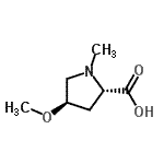 CAS#: 131559-49-4， (4R)-4-Methoxy-1-Methyl-L-Proline