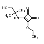 CAS#: 131588-95-9， 3-Ethoxy-4-[(1-Hydroxy-2-Methyl-2-Propanyl)Amino]-3-Cyclobutene-1,2-Dione
