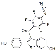 CAS#: 131589-59-8， (4-Azido-2,3,5,6-Tetrafluorophenyl)-[6-Hydroxy-2-(4-Hydroxyphenyl)-1-Benzothiophen-3-Yl]Methanone