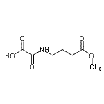 CAS#: 131651-31-5， [(4-Methoxy-4-Oxobutyl)Amino](Oxo)Acetic Acid