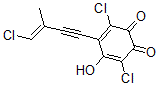 CAS#: 131651-40-6， 3,6-Dichloro-4-[(E)-4-Chloro-3-Methylbut-3-En-1-Ynyl]-5-Hydroxycyclohexa-3,5-Diene-1,2-Dione