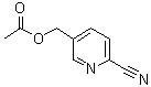 CAS#: 131747-37-0， (6-Cyano-3-Pyridinyl)Methyl Acetate