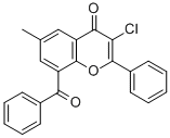 CAS#: 13179-04-9， 8-Benzoyl-3-Chloro-6-Methyl-2-Phenylchromone
