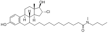 CAS#: 131811-54-6， N-Butyl-11-[(7R,8R,9S,13S,14S,16R,17R)-16-Chloro-3,17-Dihydroxy-13-Methyl-6,7,8,9,11,12,14,15,16,17-Decahydrocyclopenta[a]Phenanthren-7-Yl]-N-Methylundecanamide