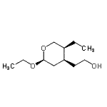 CAS#: 131831-84-0， 2-[(2S,4S,5S)-2-Ethoxy-5-Ethyltetrahydro-2H-Pyran-4-Yl]Ethanol