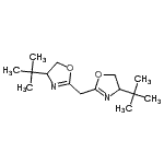 CAS#: 131833-91-5， 2,2'-Methylenebis[4-(2-Methyl-2-Propanyl)-4,5-Dihydro-1,3-Oxazole]