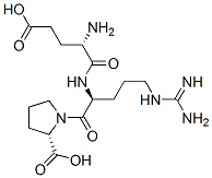 CAS#: 131837-03-1， (2S)-1-[(2S)-2-[[(2S)-2-Amino-5-Hydroxy-5-Oxopentanoyl]Amino]-5-(Diaminomethylideneamino)Pentanoyl]Pyrrolidine-2-Carboxylic Acid