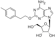 CAS#: 131865-94-6， (2R,3R,4S,5R)-2-[6-Amino-2-[2-(4-Methylphenyl)Ethoxy]Purin-9-Yl]-5-(Hydroxymethyl)Oxolane-3,4-Diol