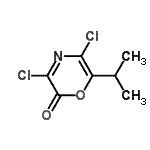 CAS#: 131882-00-3， 3,5-Dichloro-6-Isopropyl-2H-1,4-Oxazin-2-One