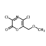CAS#: 131916-16-0， 3,5-Dichloro-6-(Methoxymethyl)-2H-1,4-Oxazin-2-One