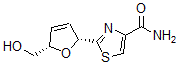 CAS#: 131922-30-0， 2-[(2R,5S)-5-(Hydroxymethyl)-2,5-Dihydrofuran-2-Yl]-1,3-Thiazole-4-Carboxamide