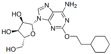 CAS#: 131933-18-1， (2R,3R,4S,5R)-2-[6-Amino-2-(2-Cyclohexylethoxy)Purin-9-Yl]-5-(Hydroxymethyl)Oxolane-3,4-Diol