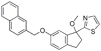CAS#: 131956-42-8， 2-[1-Methoxy-6-(Naphthalen-2-Ylmethoxy)-2,3-Dihydroinden-1-Yl]-1,3-Thiazole