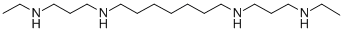 CAS#: 132004-62-7， N,N'-Bis(3-Ethylaminopropyl)Heptane-1,7-Diamine
