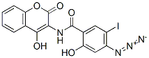 CAS#: 132031-99-3， 4-Azido-2-Hydroxy-N-(2-Hydroxy-4-Oxochromen-3-Yl)-5-Iodobenzamide