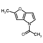 CAS#: 132120-23-1， 1-(2-Methyl-4H-Furo[3,2-b]Pyrrol-4-Yl)Ethanone