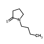 CAS#: 13217-92-0， 1-Butyl-2-Pyrrolidinethione