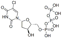 CAS#: 132183-42-7， [(2R,3S,5R)-5-(5-Chloro-2,4-Dioxopyrimidin-1-Yl)-3-Hydroxyoxolan-2-Yl]Methyl (Hydroxy-Phosphonooxyphosphoryl) Hydrogen Phosphate