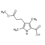 CAS#: 13219-76-6， 4-(3-Methoxy-3-Oxopropyl)-3,5-Dimethyl-1H-Pyrrole-2-Carboxylic Acid